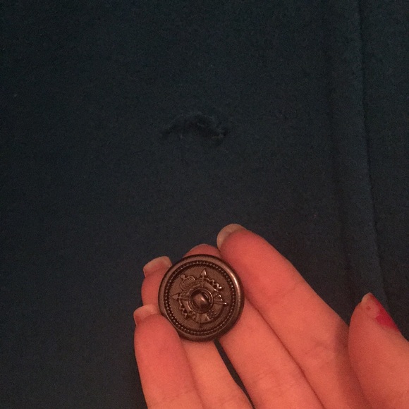 Beautiful turquoise coat XS - Picture 5 of 5